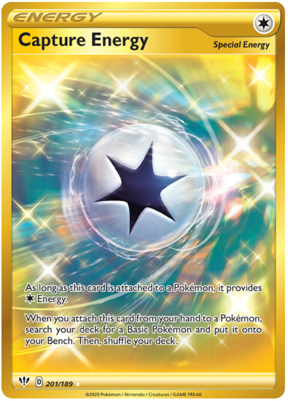 Pokemon Darkness Ablaze Capture Energy #201