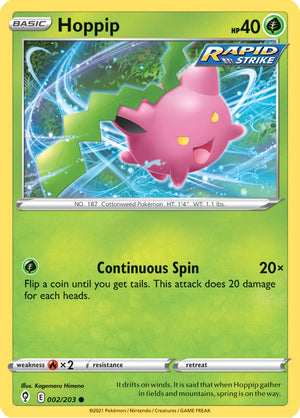 0002 Hoppip Common Evolving Skies