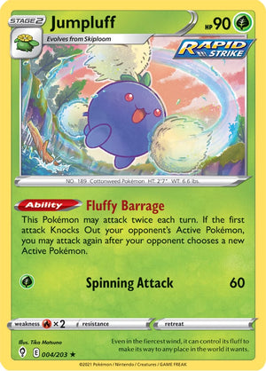 0004 Jumpluff Holo Rare Evolving Skies
