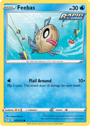 0037 Feebas Common Evolving Skies