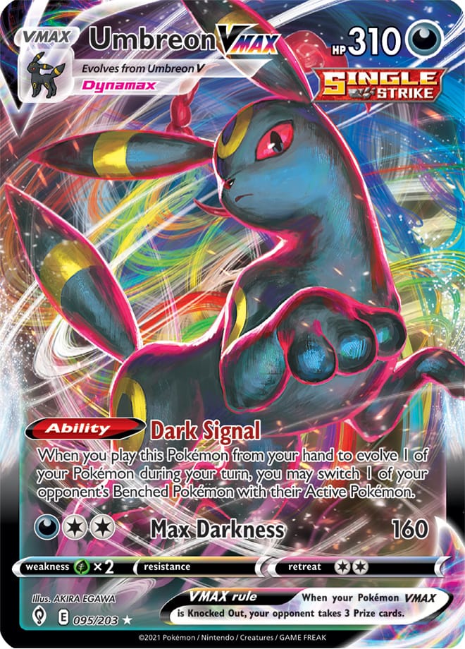 0095 Umbreon Ultra Rare Evolving Skies