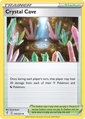 0144 Crystal Cave Uncommon Evolving Skies