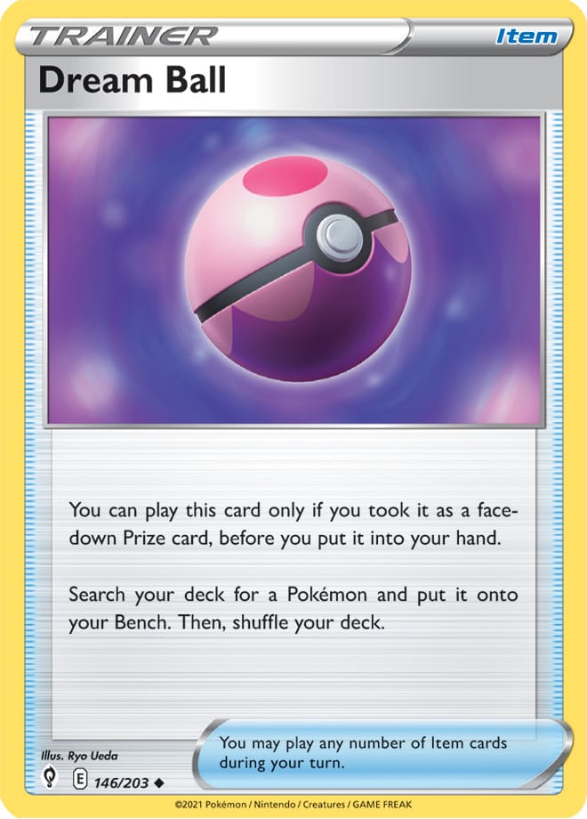Dream Ball #146/203 Uncommon - Evolving Skies Pokemon card