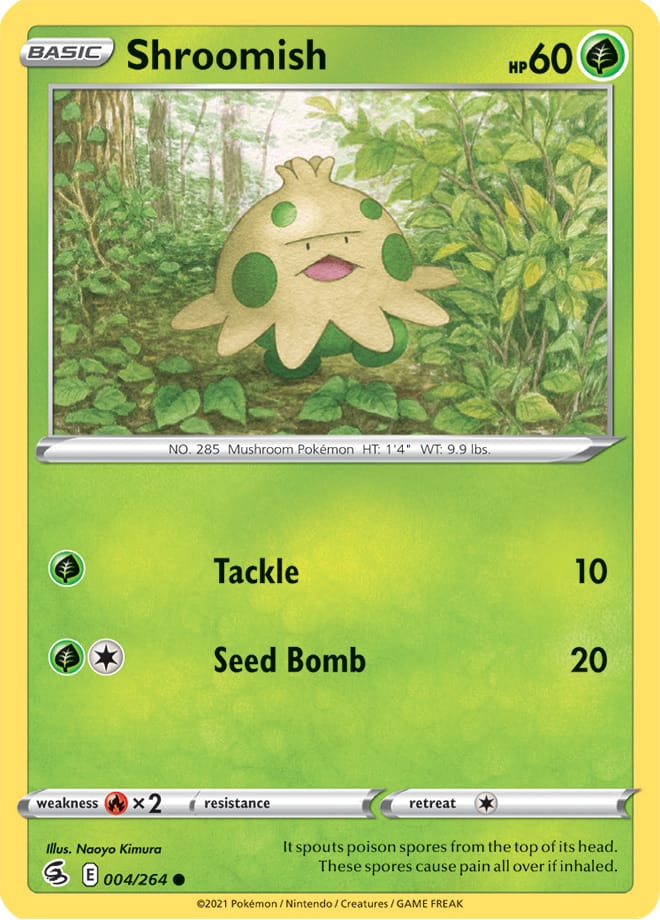 Pokemon Fusion Strike Shroomish #4