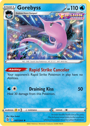 0067 Gorebyss Rare Fusion Strike