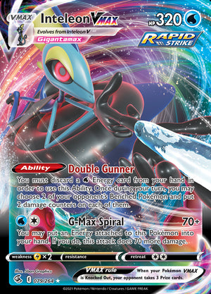 0079 Inteleon Ultra Rare Fusion Strike