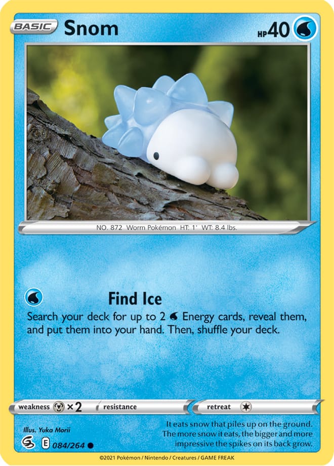 Snom #84/264 Common - Fusion Strike Pokemon card