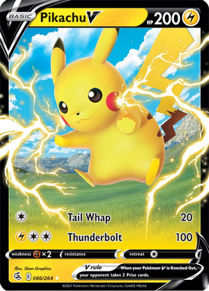 0086 Pikachu Ultra Rare Fusion Strike