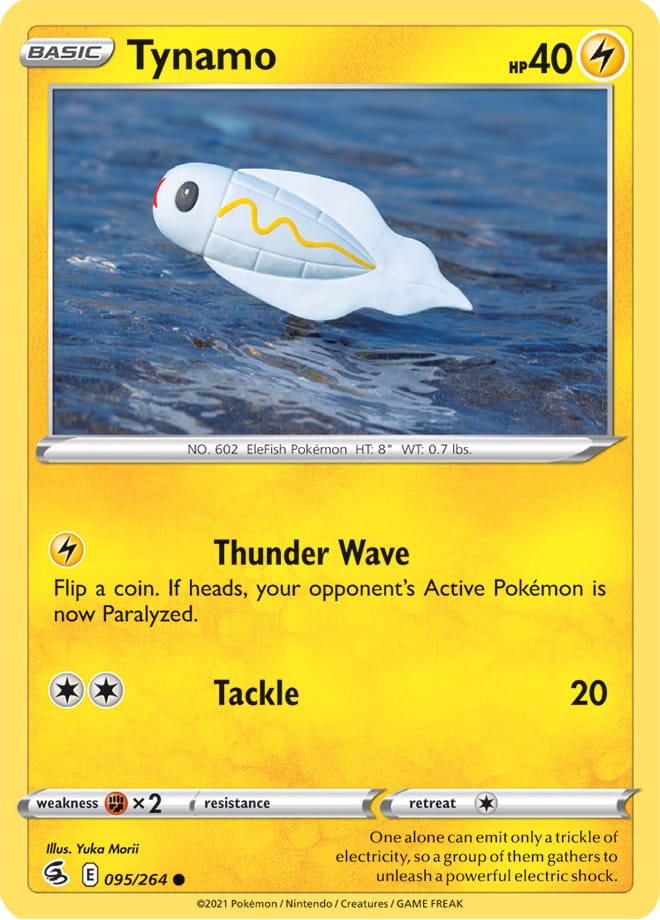 Tynamo #95/264 Common - Fusion Strike Pokemon card