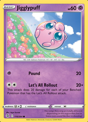 0110 Jigglypuff Common Fusion Strike