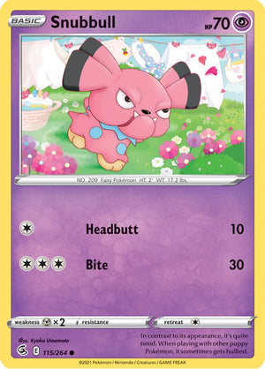 0115 Snubbull Common Fusion Strike