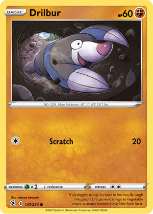 0147 Drilbur Common Fusion Strike