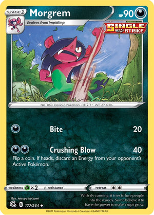 0177 Morgrem Uncommon Fusion Strike