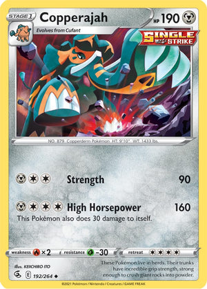 0192 Copperajah Uncommon Fusion Strike