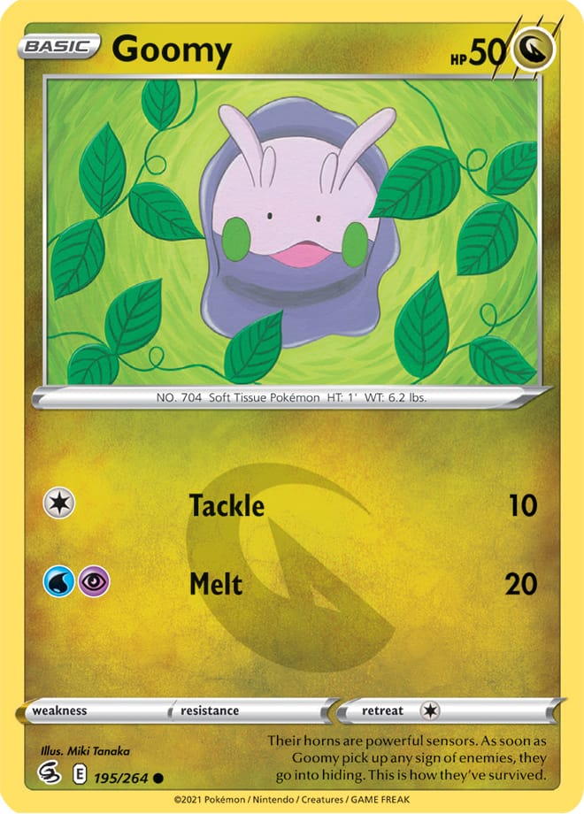 Pokemon Fusion Strike Goomy #195