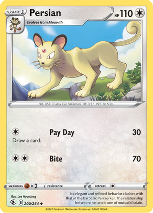 0200 Persian Uncommon Fusion Strike
