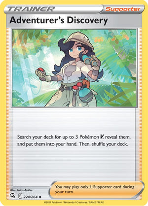 0224 Adventurer's Discovery Uncommon Fusion Strike