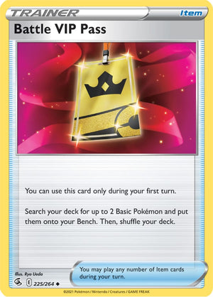0225 Battle VIP Pass Uncommon Fusion Strike