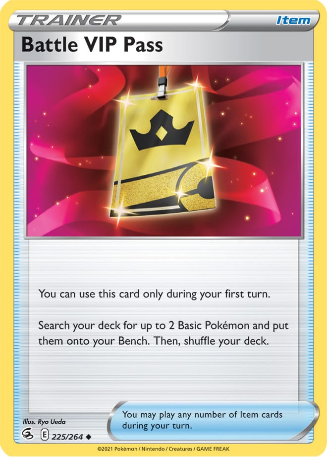 Battle VIP Pass #225/264 Uncommon - Fusion Strike Pokemon card