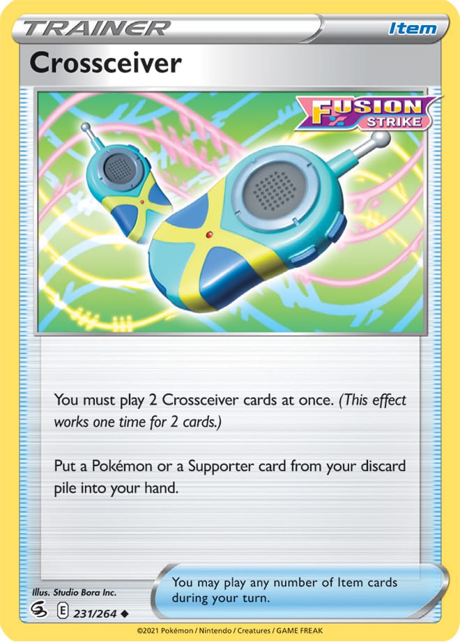 Pokemon Fusion Strike Crossceiver #231