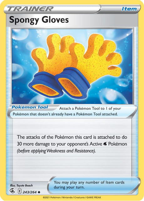 Pokemon Fusion Strike Spongy Gloves #243