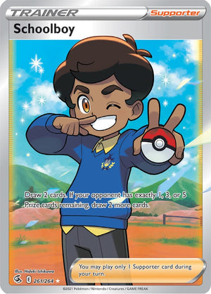 0261 Schoolboy Ultra Rare Fusion Strike