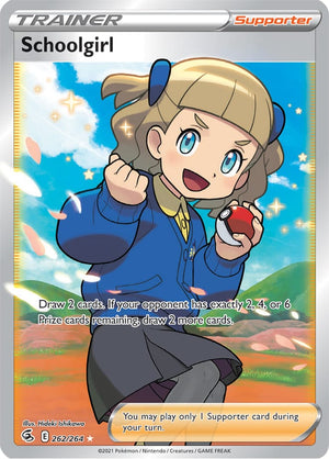 0262 Schoolgirl Ultra Rare Fusion Strike
