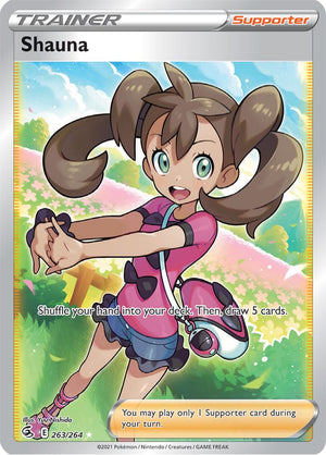 0263 Shauna Ultra Rare Fusion Strike