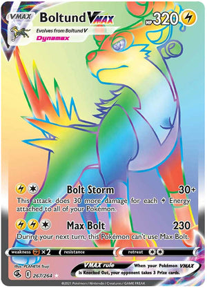 0267 Boltund Secret Rare Fusion Strike