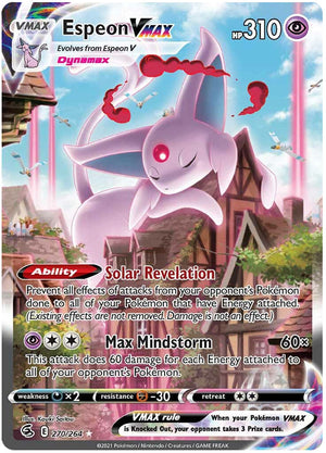 0270 Espeon Secret Rare Fusion Strike