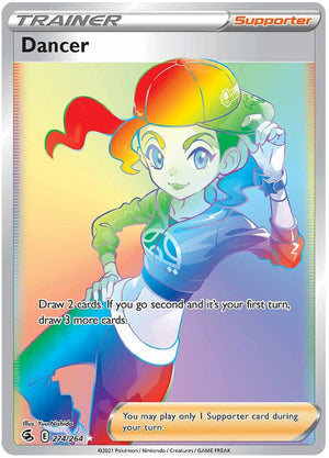 0274 Dancer Secret Rare Fusion Strike