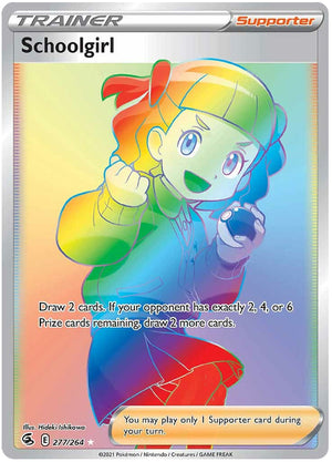0277 Schoolgirl Secret Rare Fusion Strike