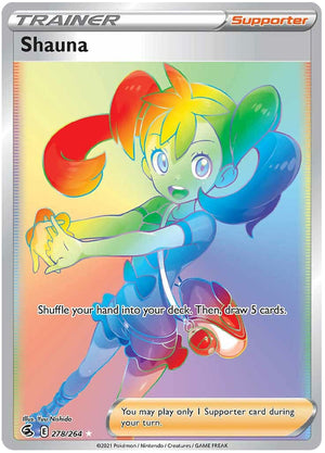 0278 Shauna Secret Rare Fusion Strike