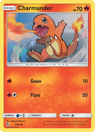 Pokemon Hidden Fates Charmander #7