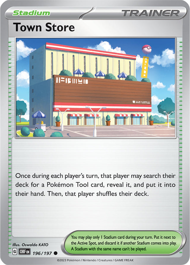 Pokemon Obsidian Flames Town Store #196