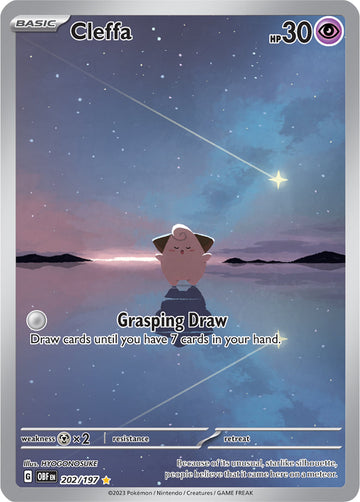 Cleffa #202 Illustration Rare