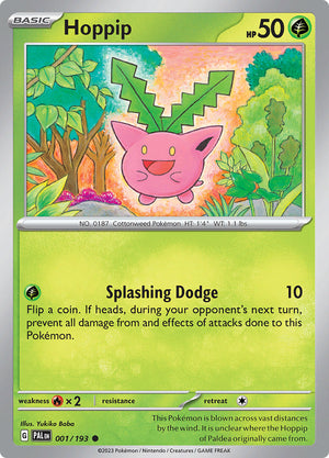 0001 Hoppip Common Paldea Evolved
