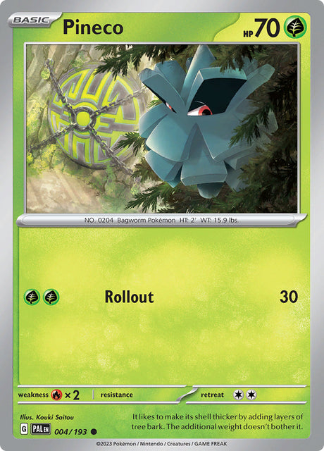 Pokemon Paldea Evolved Pineco #4