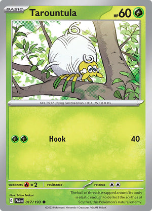 0017 Tarountula Common Paldea Evolved