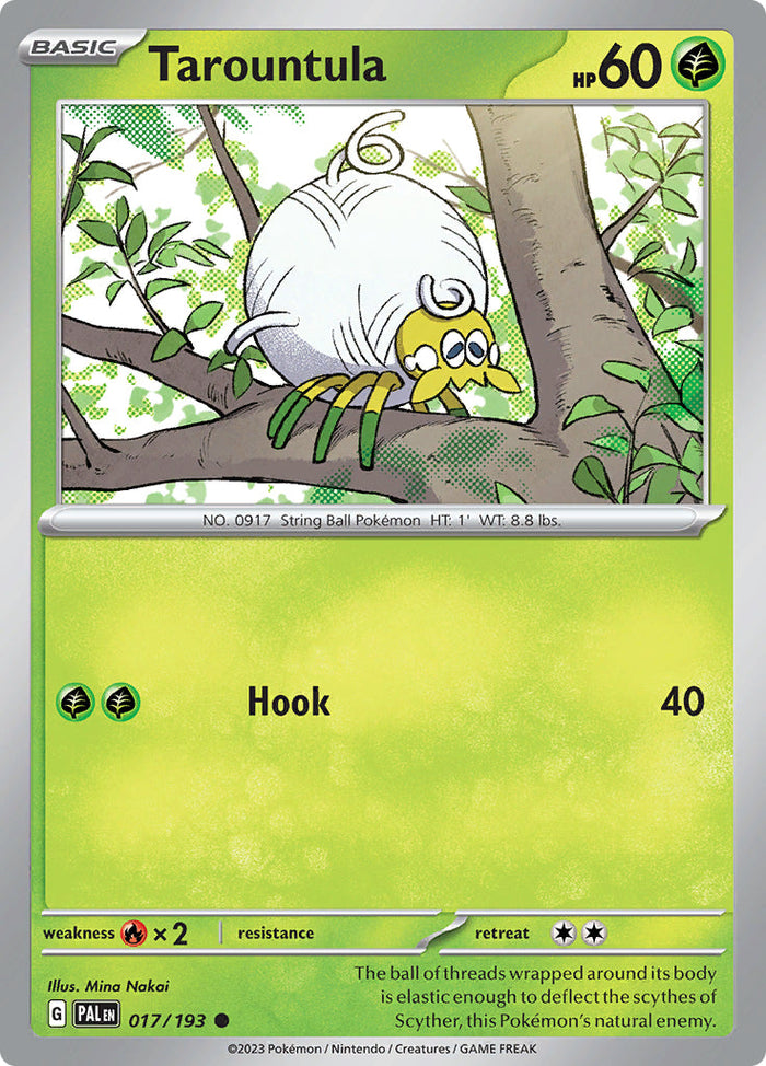 0017 Tarountula Common Paldea Evolved
