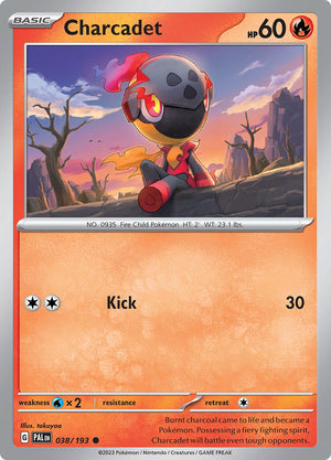 0038 Charcadet Common Paldea Evolved