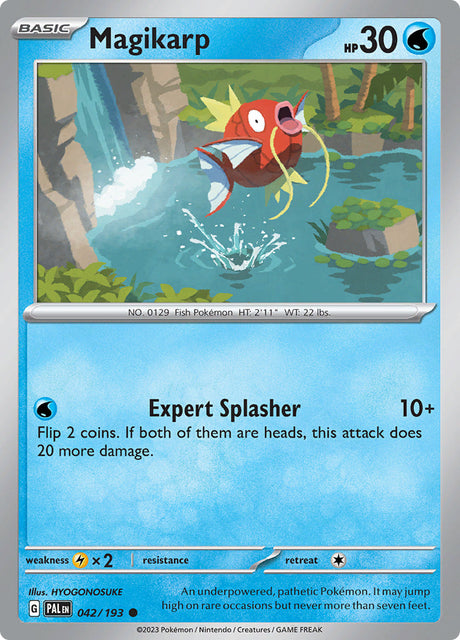 Pokemon Paldea Evolved Magikarp #42