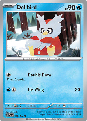 0046 Delibird Common Paldea Evolved