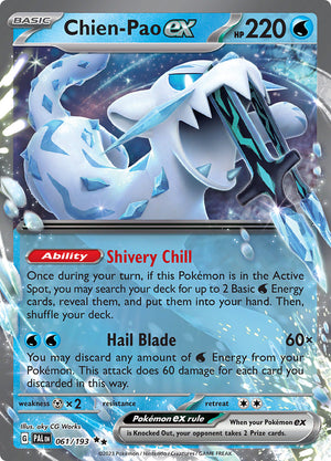 0061 Chien-Pao Double Rare Paldea Evolved