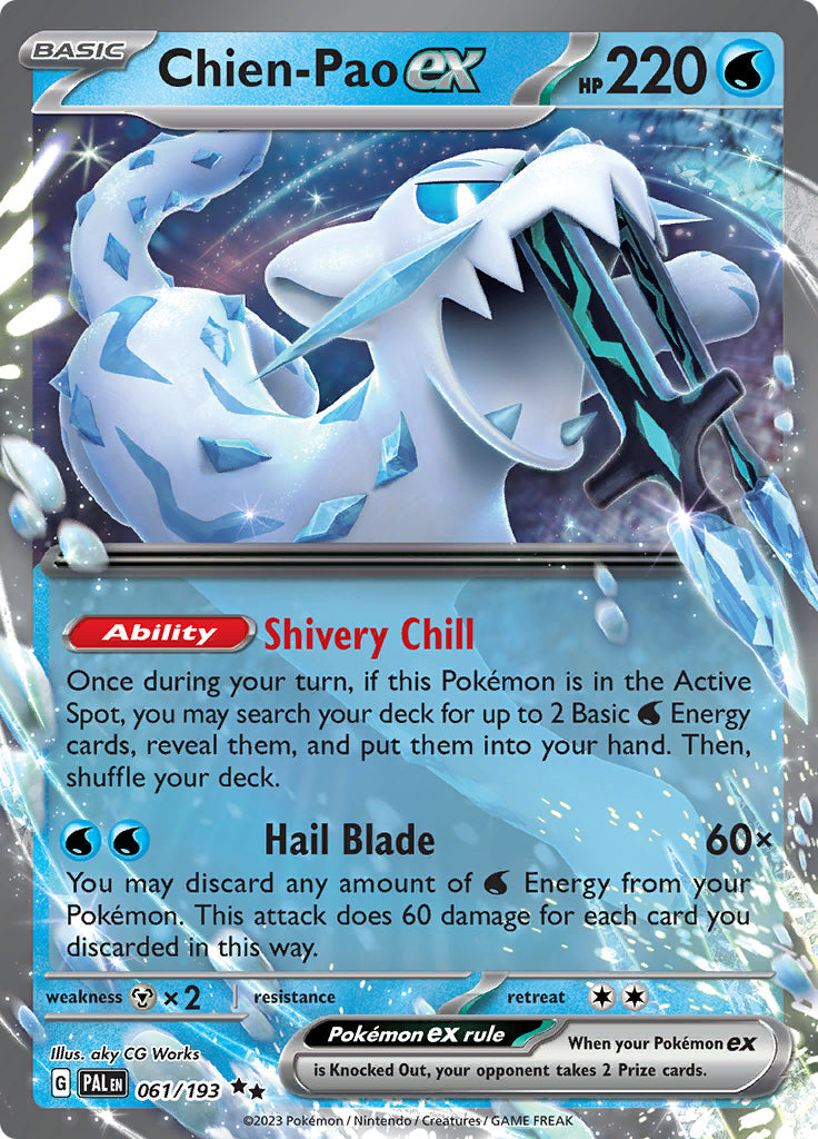 0061 Chien-Pao Double Rare Paldea Evolved