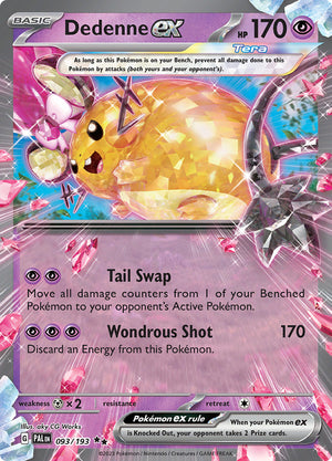0093 Dedenne Double Rare Paldea Evolved