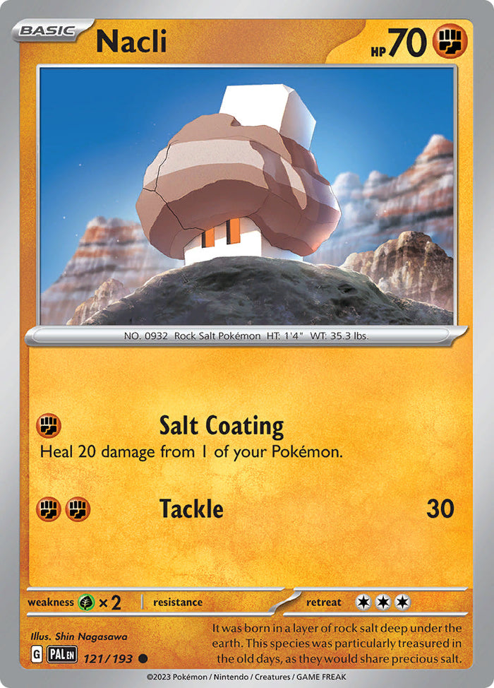 0121 Nacli Common Paldea Evolved