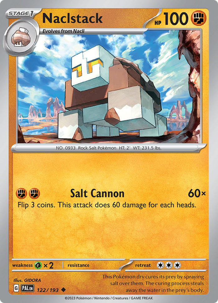 0122 Naclstack Uncommon Paldea Evolved