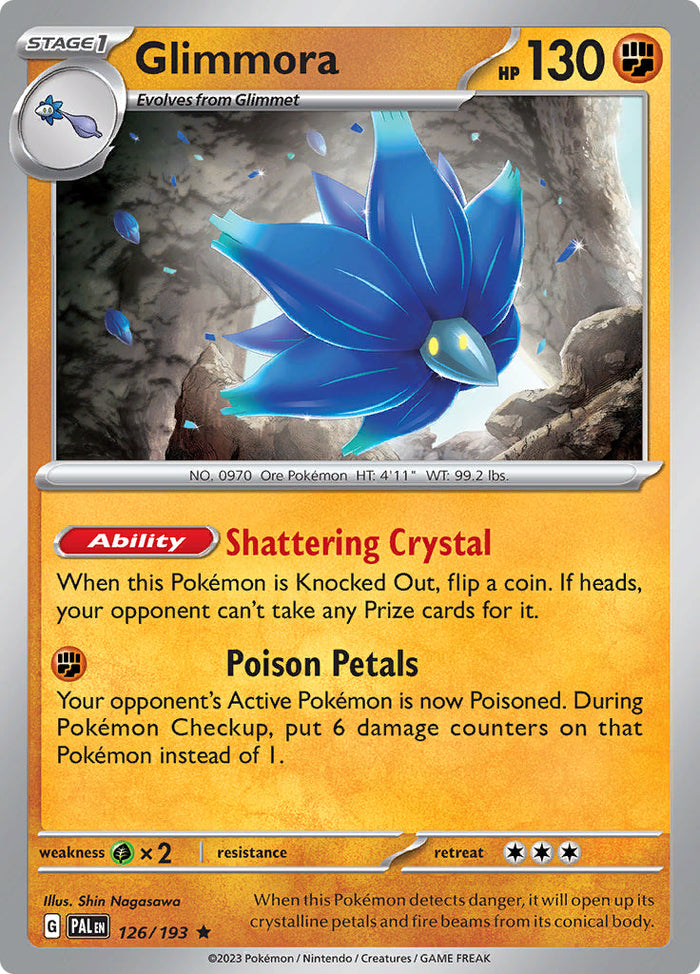 0126 Glimmora Rare Paldea Evolved