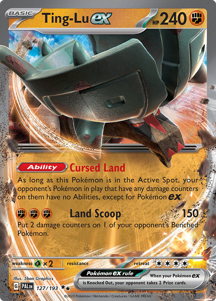 0127 Ting-Lu Double Rare Paldea Evolved